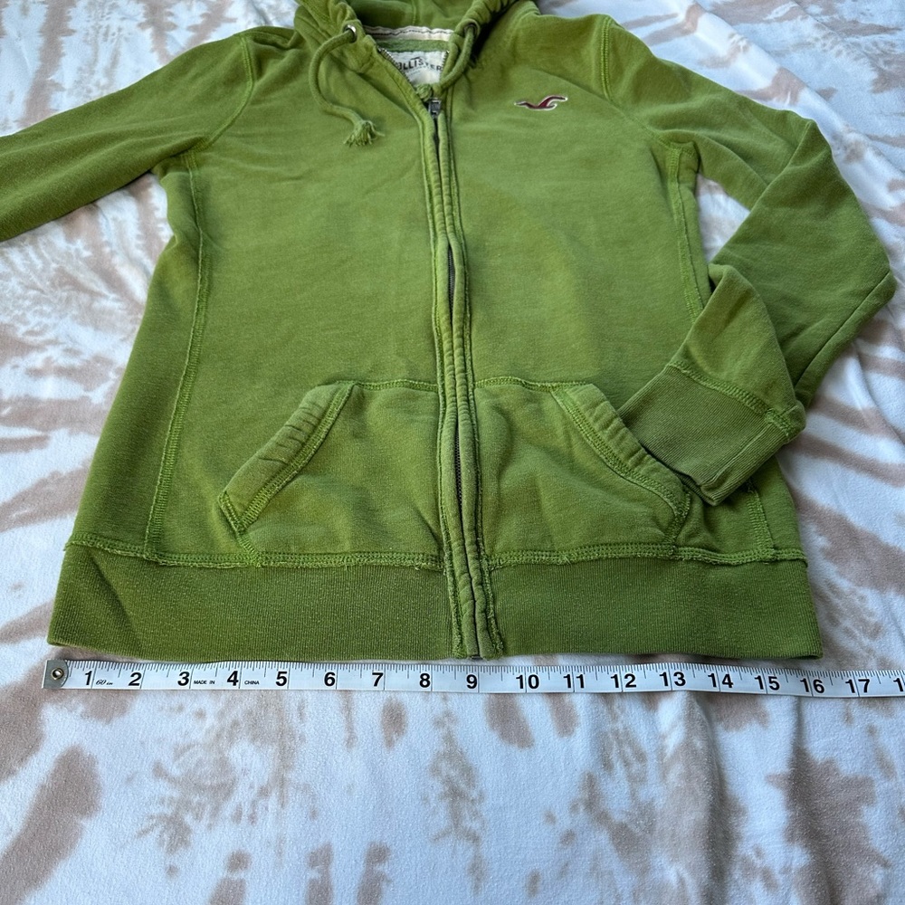 Solid Hollister Full Zip - Picture 8 of 11